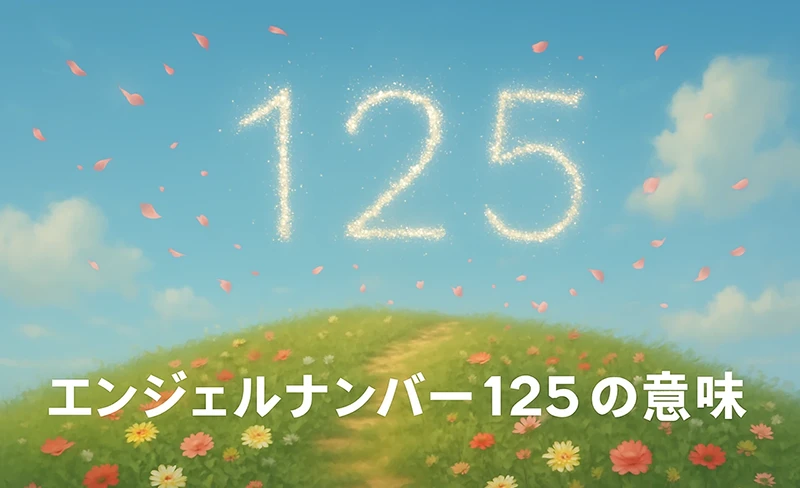 【エンジェルナンバー125の意味】変化の中に見出す調和とあなたの真実
