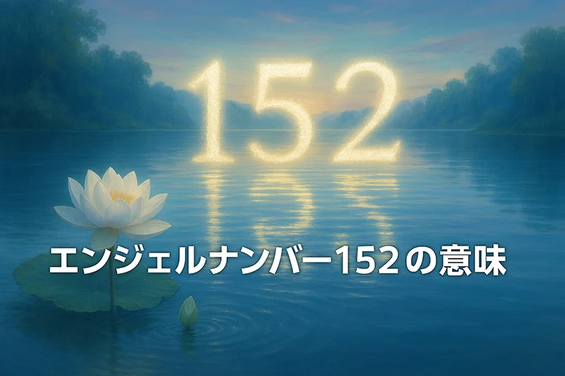 【エンジェルナンバー152の意味】変化を受け入れ、新しい可能性へと進むサイン