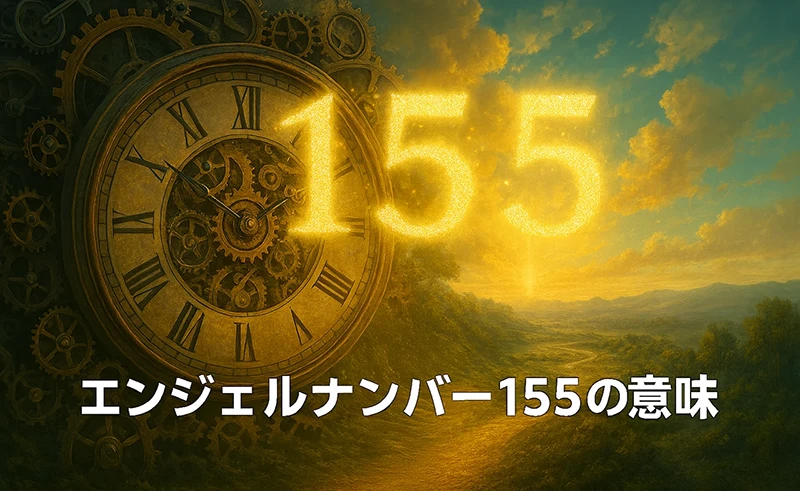 【エンジェルナンバー155の意味】変化を楽しみ自由な未来を築くメッセージ