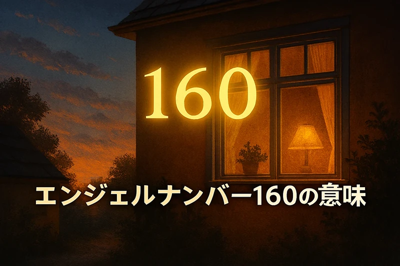 【エンジェルナンバー160の意味】調和と信頼を築き新たな可能性を開く力