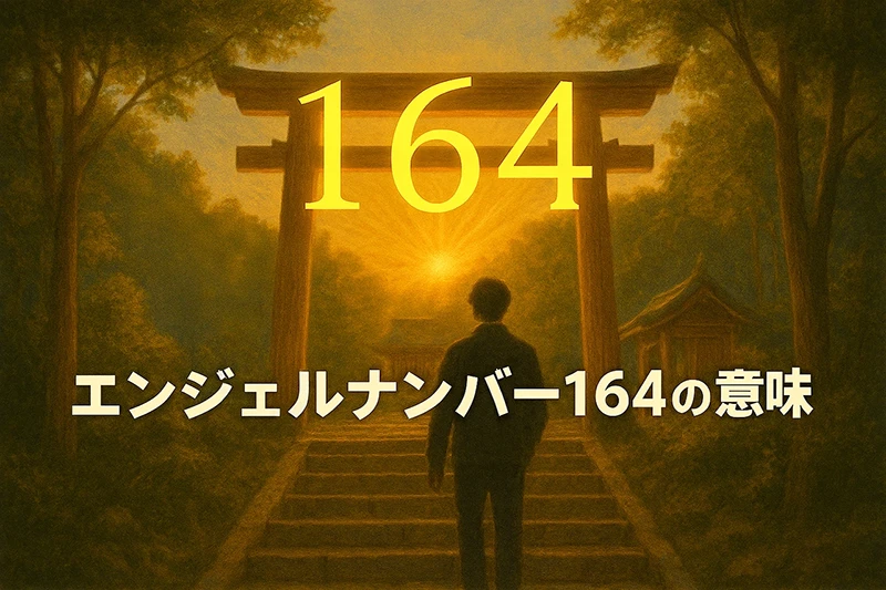 【エンジェルナンバー164の意味】堅実な努力が未来の安定と喜びを築く