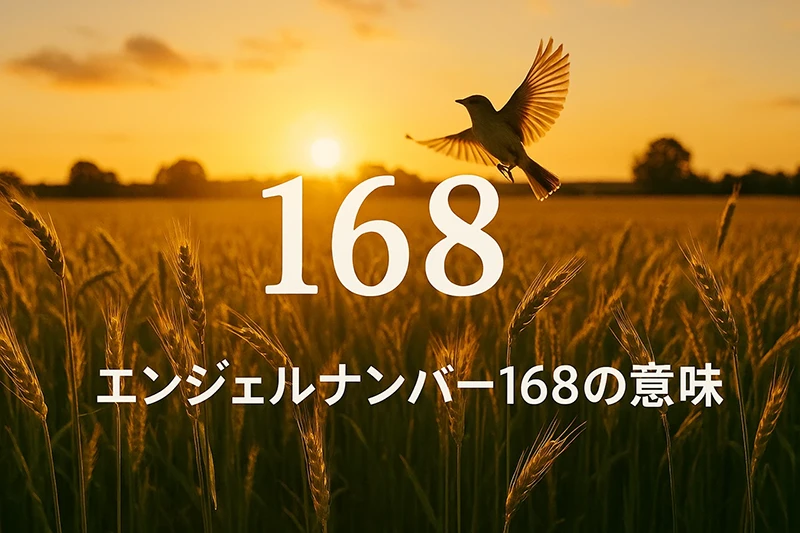 【エンジェルナンバー168の意味】豊かさと信頼が導く新しいステージ