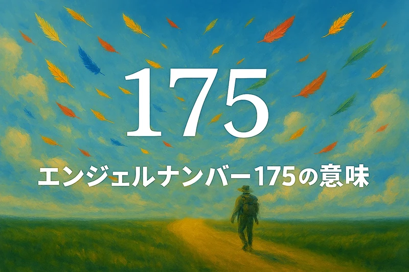 【エンジェルナンバー175の意味】変化と成長を導く運命のサイン