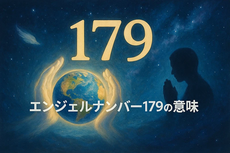 【エンジェルナンバー179の意味】魂の使命に向かう勇気と導き