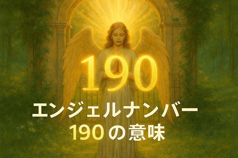 【エンジェルナンバー190の意味】魂の目的が現実を動かすとき
