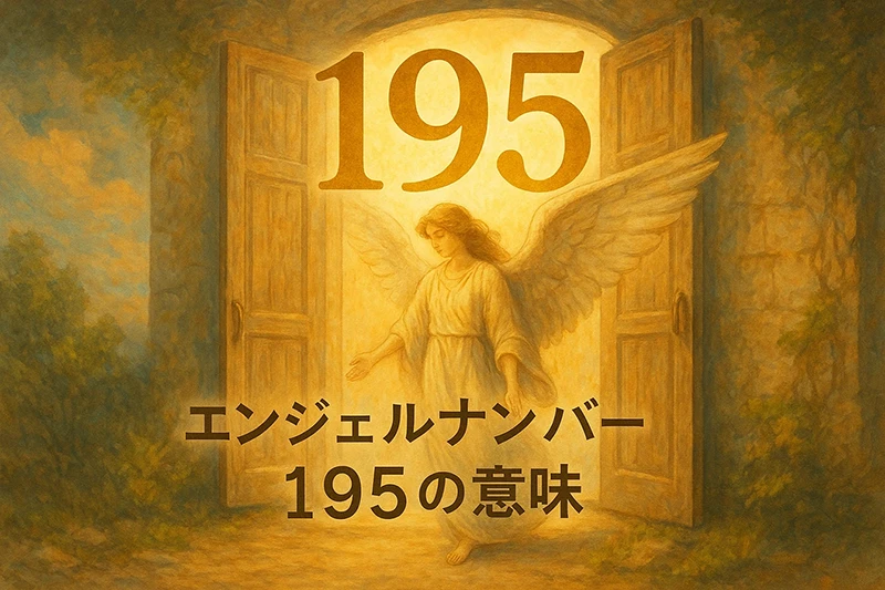 【エンジェルナンバー195の意味】新しい可能性と変化を受け入れるサイン