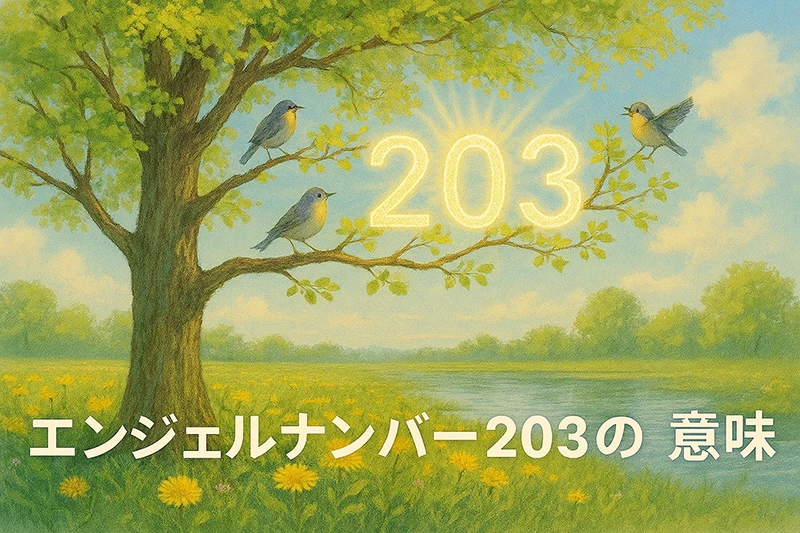 【エンジェルナンバー203の意味】信頼と創造性が調和するとき、あなたの願いは静かに形になっていく