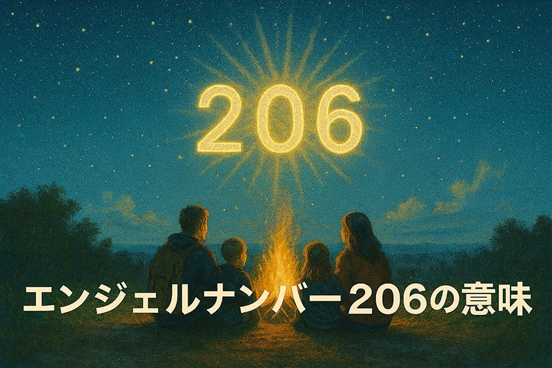 【エンジェルナンバー206の意味】信頼が未来を育てるとき