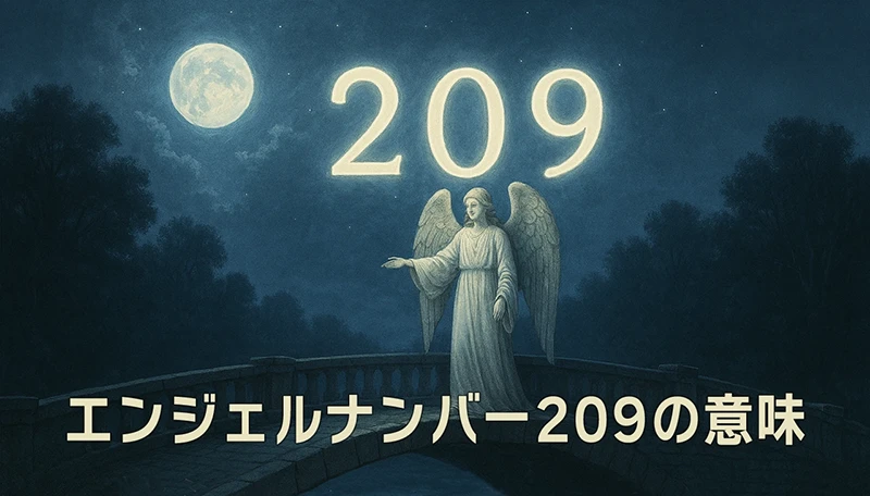 【エンジェルナンバー209の意味】信頼と使命が導く、魂の転換期