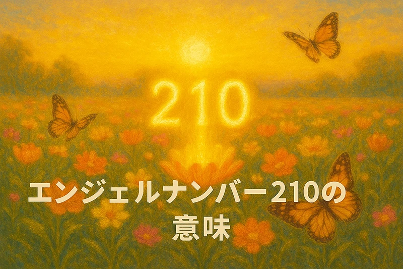 【エンジェルナンバー210の意味】静かな信頼が未来を育てる