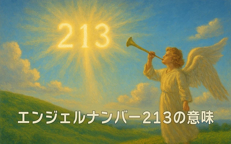 【エンジェルナンバー213の意味】内なる創造力が信頼とともに形になる