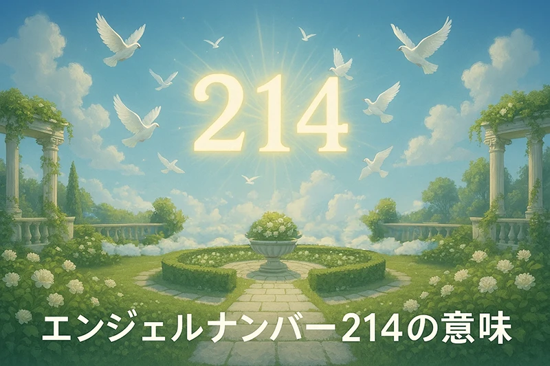 【エンジェルナンバー214の意味】信頼と安定の中で、現実を丁寧に築いていく