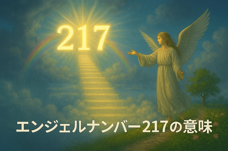 【エンジェルナンバー217の意味】内なる導きに従い、信念と直感で未来を創造する