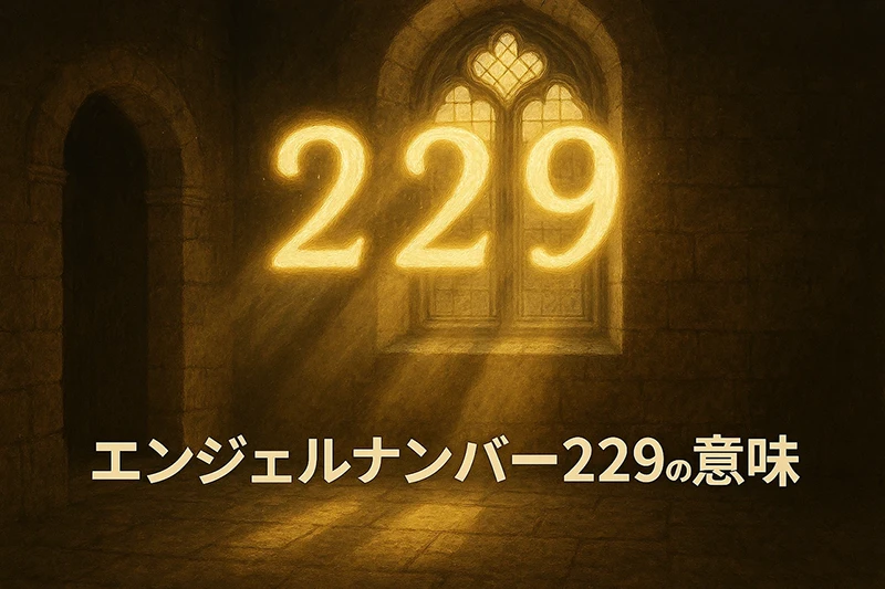 【エンジェルナンバー229の意味】魂の使命に気づき、信頼と癒しの光で未来を照らす🌸