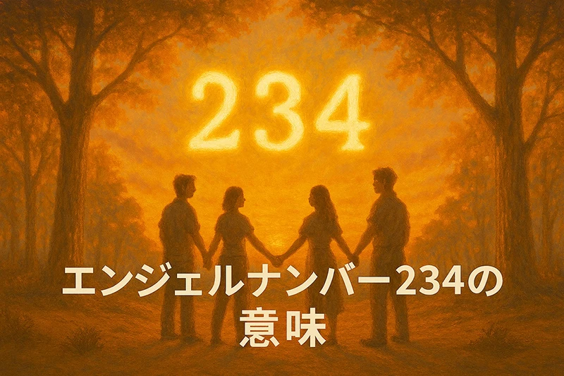 【エンジェルナンバー234の意味】穏やかな積み重ねが未来を形づける✨