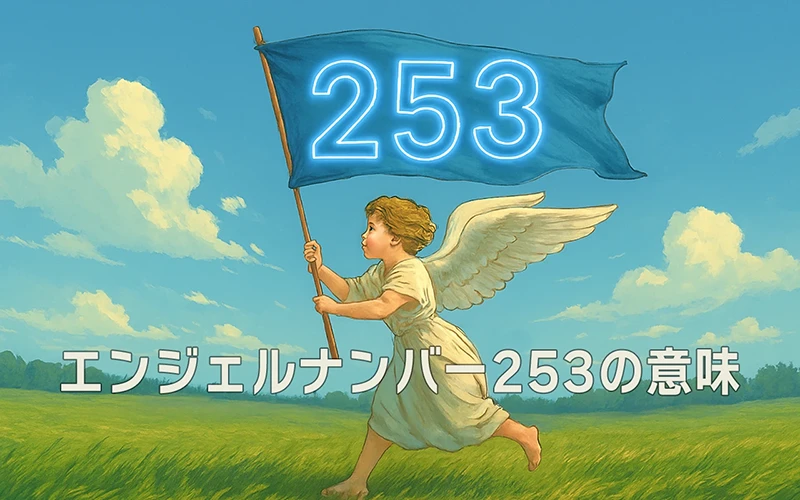 【エンジェルナンバー253の意味】創造の芽吹きが変化の風に乗っていく🌸