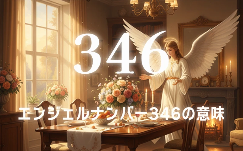 【エンジェルナンバー346の意味】自律が生み出す安定が物質的な不安を溶かす聖なる光の雨✨